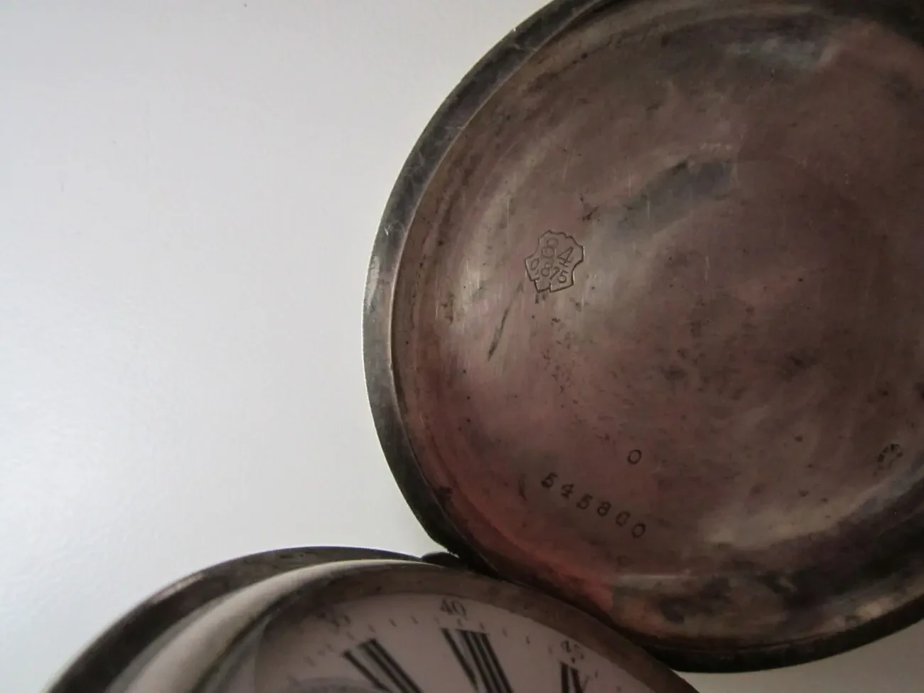 Часы карманные ВRENETS 84проба, серебро. Швейцария 6