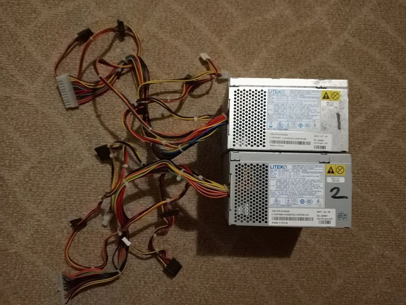 Блоки питания Lenovo Liteon 310W