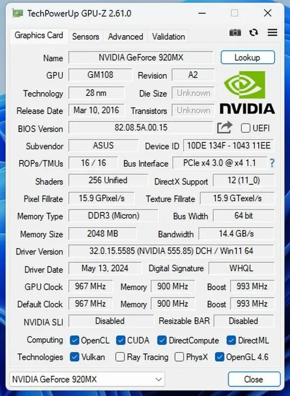 Ноутбук ASUS VivoBook Max X541UV 9
