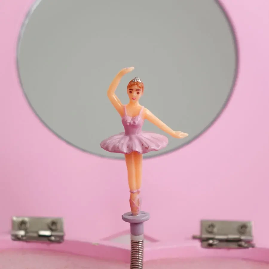 Детская музыкальная шкатулка Балерина механическая музична скринька 5