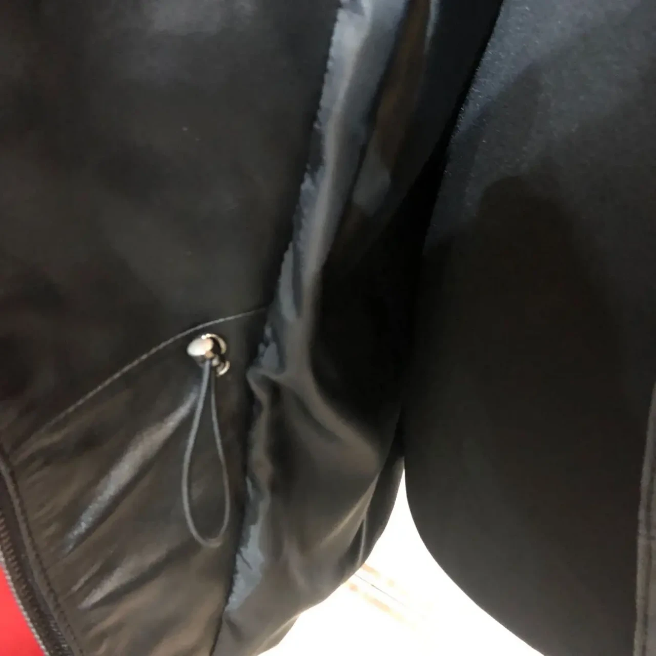 Куртка шкіряна утеплена,комір норка 7