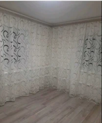 Готова пошита тюль 3 метри, мікрожатка.