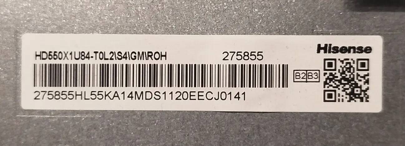 Main Board RSAG7.820.9581/ROH для телевізора Hisense 55A7400F 5