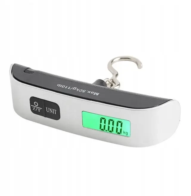 Ручные весы (кантер), дорожный для багажа, для рыбака, 50кг 5