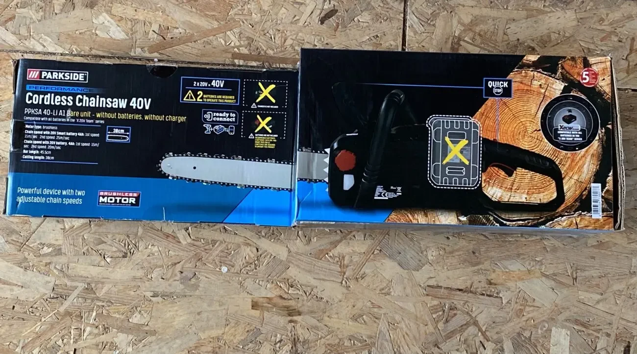 Пила акумуляторна ланцюгова Parkside Performance PPKSA 40-Li A1
