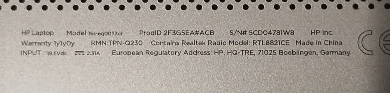 динаміки для ноутбука HP 15-eq0073ur 3