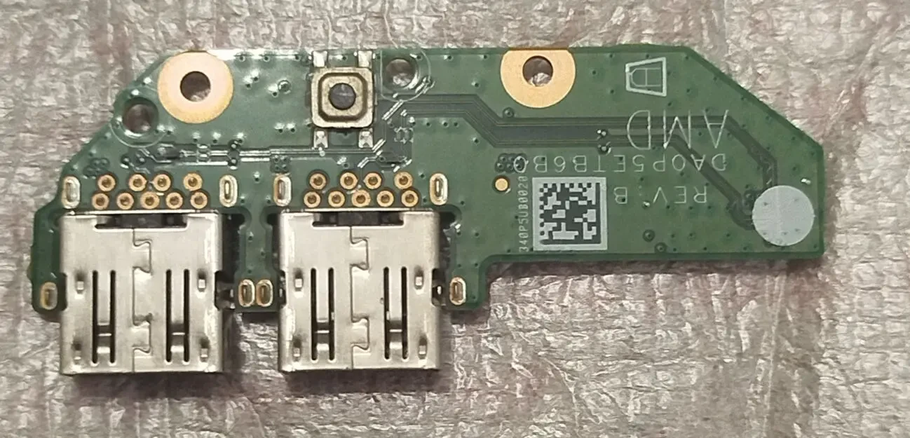 плата з кнопкою увімкнення для ноутбука HP 15-eq0073ur