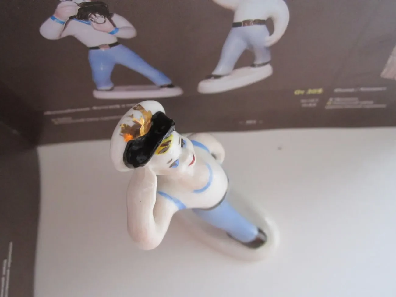 Фарфоровая статуэтка Матросик ЗХК, Полонное 7