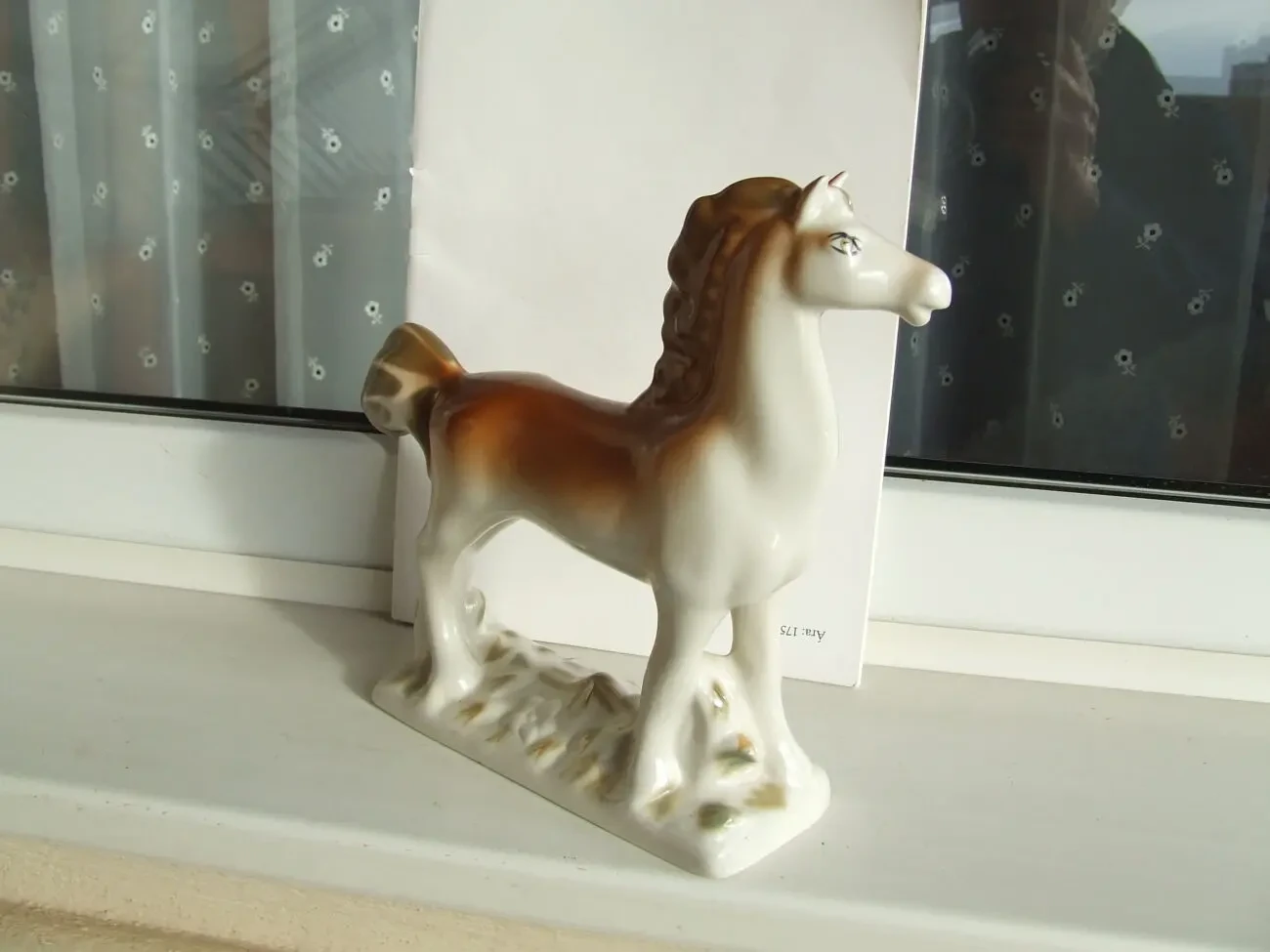 Фарфор кінь -лошадка роз. 22 х 25 см. 1970 гг. полонне УССР . 3