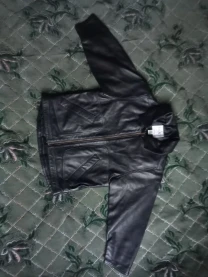 Дитяча шкіряна куртка