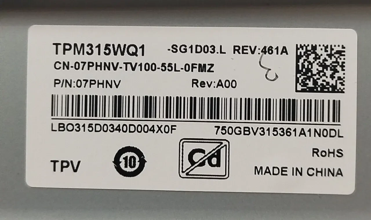 Main Board 715GF010-M0C-B00-0H5I для монітора Dell S3225QS 5