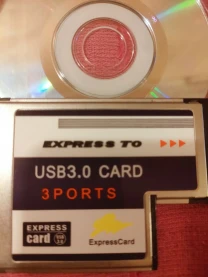 Адаптер для ноутбука експресс кард 54мм USB 3.0 Express Card 54mm 3