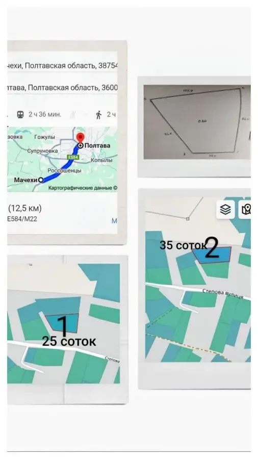 Земельна ділянка 60 соток, Мачухи - під забудову та ОСГ