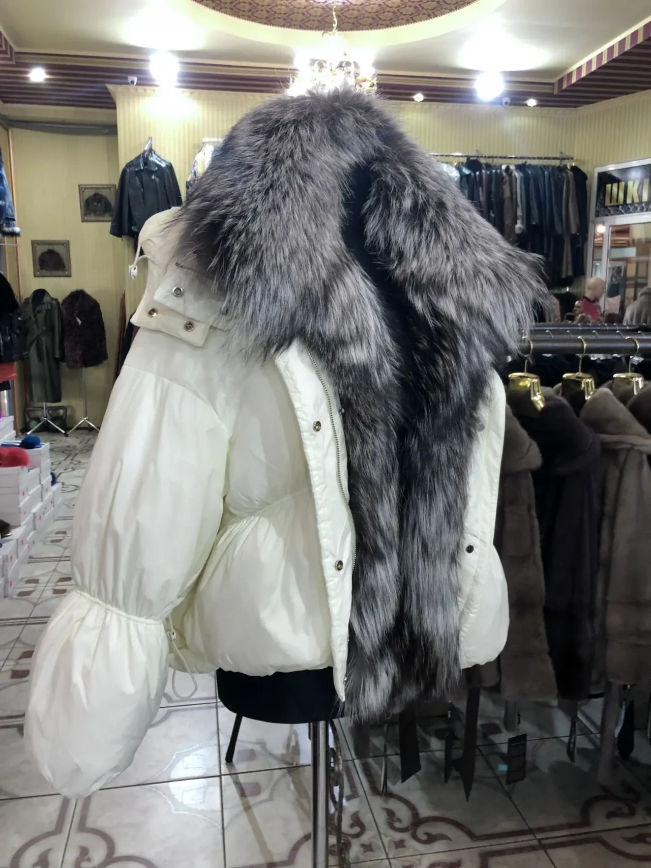 Парка з хутром чорнобурки,капюшон 4