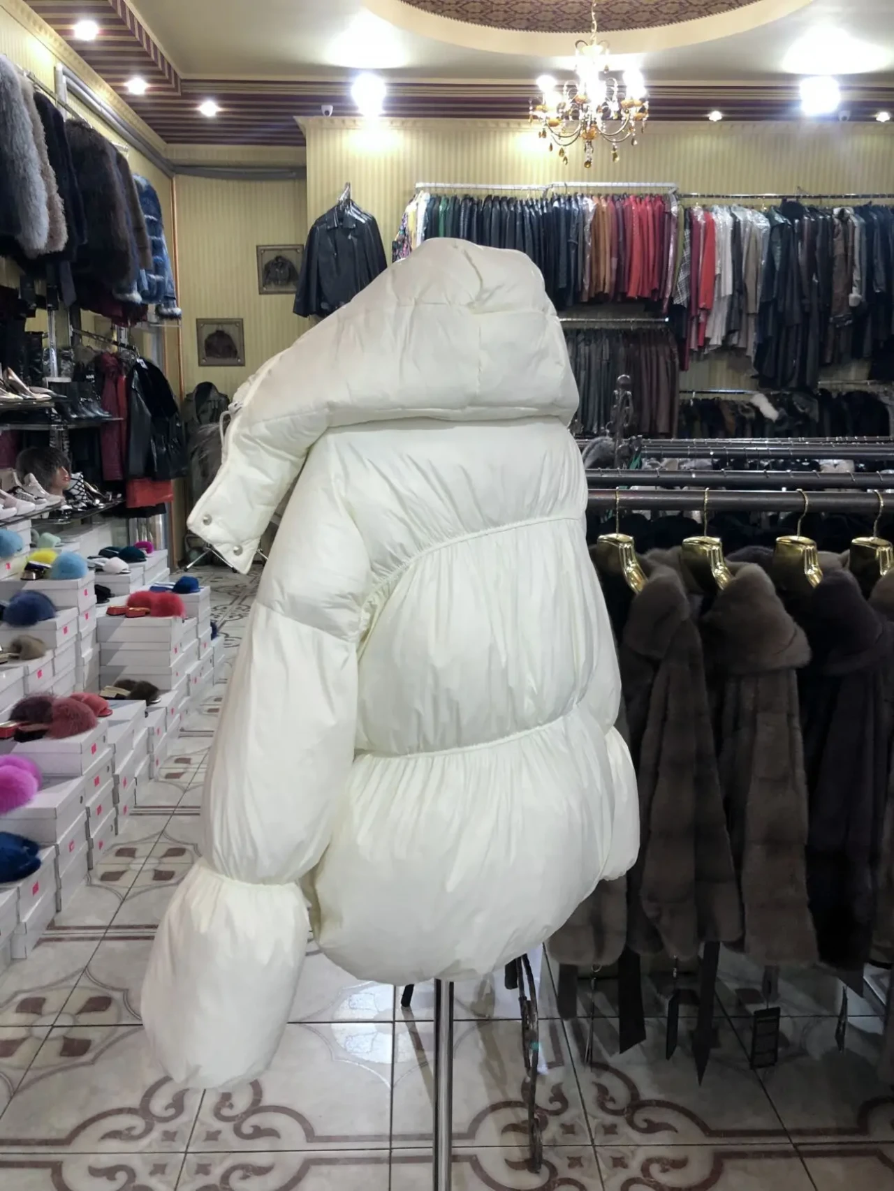 Парка з хутром чорнобурки,капюшон 3