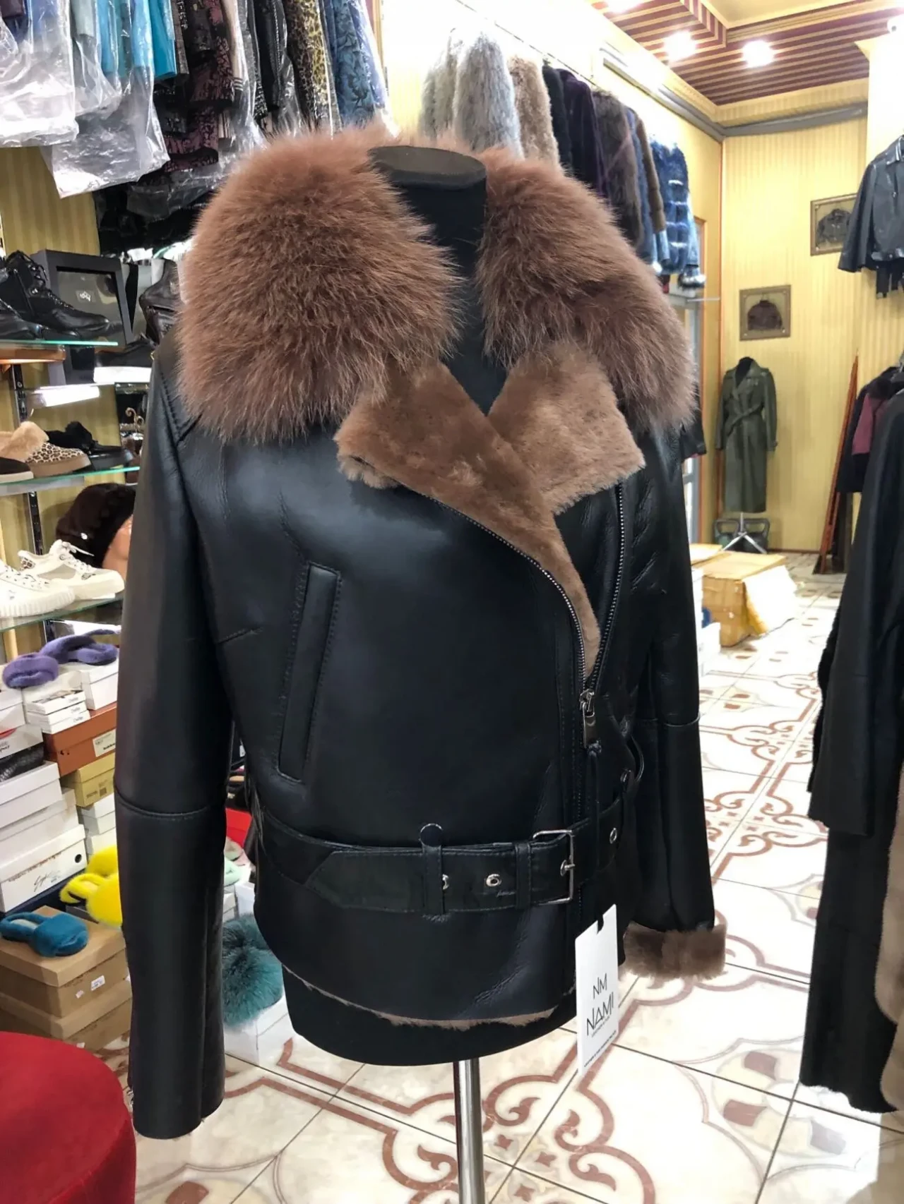 Парка з хутром чорнобурки,капюшон 3