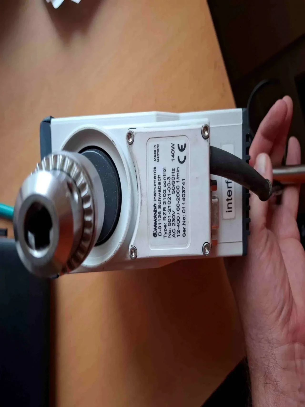 Верхнєпривідна лабораторна мішалка Heidolph RZR 2102 control 3