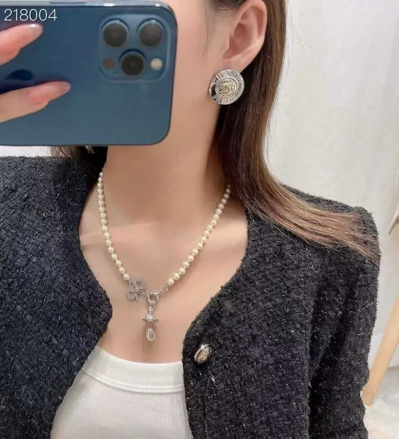 Сережки Chanell 8