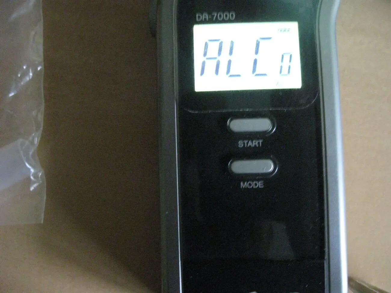 Алкотестер професійний ALCOFIND DA-7000 3