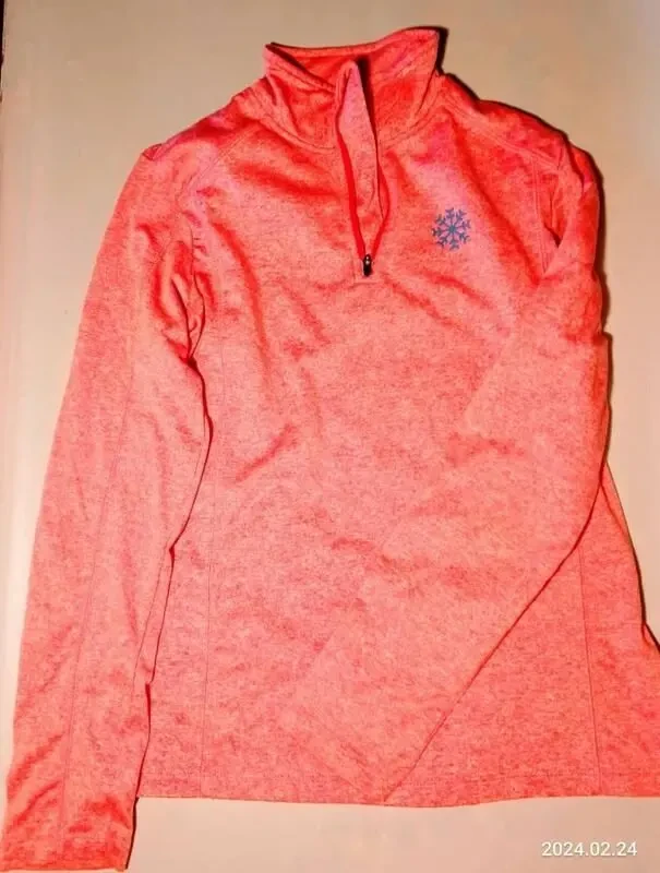 Термо кофта иксс 8 10 розовая гладкая нательная девочке подростку 2