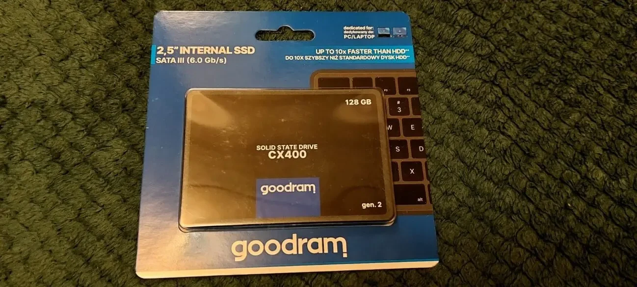 SSD диск Goodram CX400 Gen.2 128GB