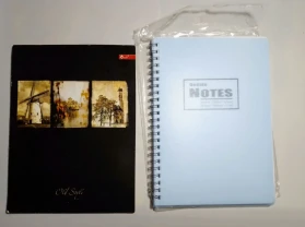 Блокнот а5 клетка, пружина, склейка, на учебу, девочке