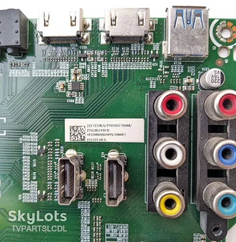 Main Board RSAG7.820.6715/ROH для Hisense H55N6800 3