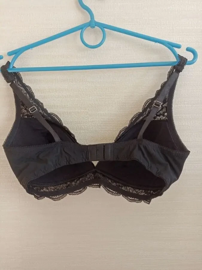 Matalan EUR 36C/80C Бюстгальтер поролон кружево без косточки черный 3