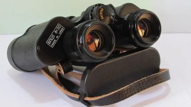Бинокль БПЦ5 8х30.КОМЗ-1984год.Made in USSR.Комплект.Новый 2