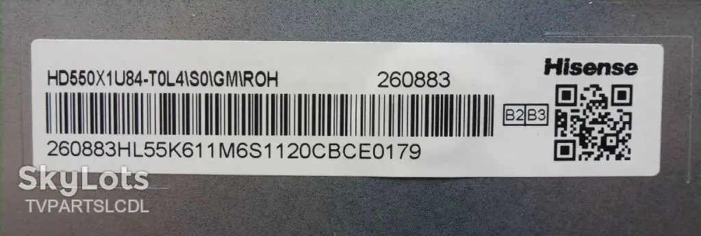 Main board RSAG7.820.9663/ROH для Hisense 55A7100 4
