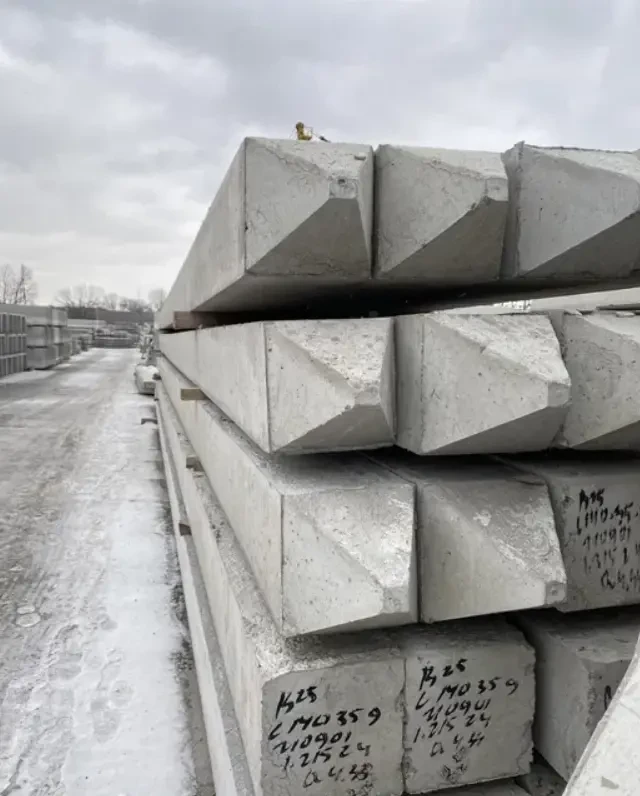 Палі забивні залізобетонні Пнк 6-35