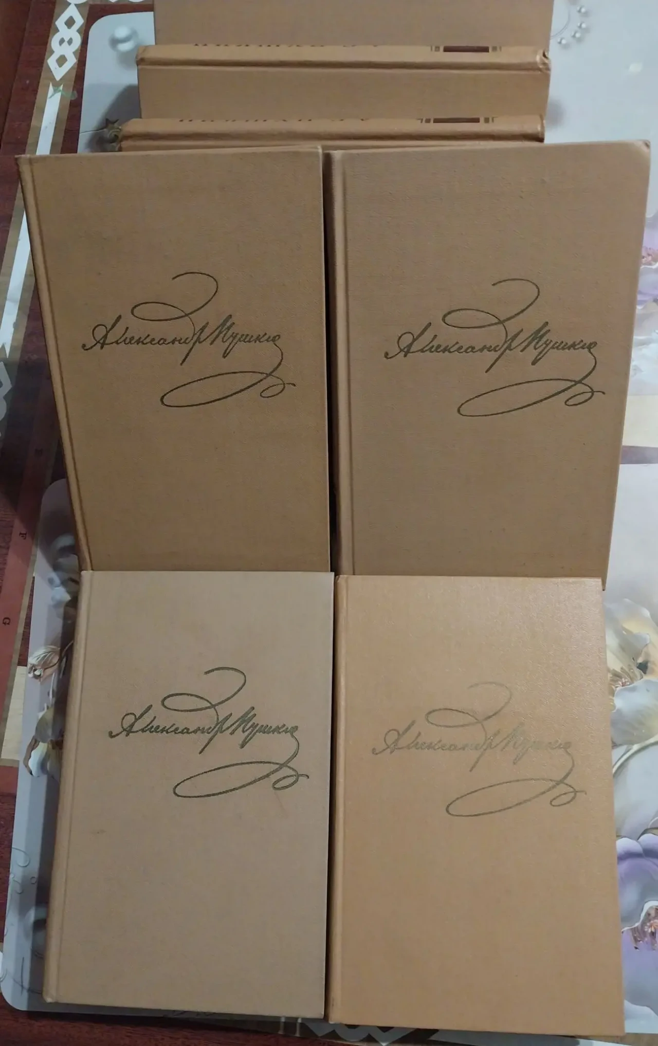 Книги Собрание сочинений Пушкин а.с. 1-4, 7-10 тома 1977-1979 год изд. 3