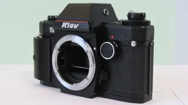 Фотоаппарат КИЕВ-19М.(ТУШКА)body.Экспортный вариант.Новый 6
