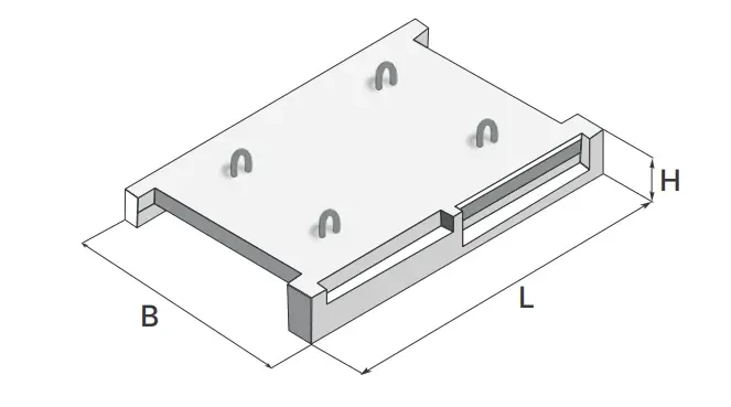 Сходинкові площадки 2ЛП 25-18-4к