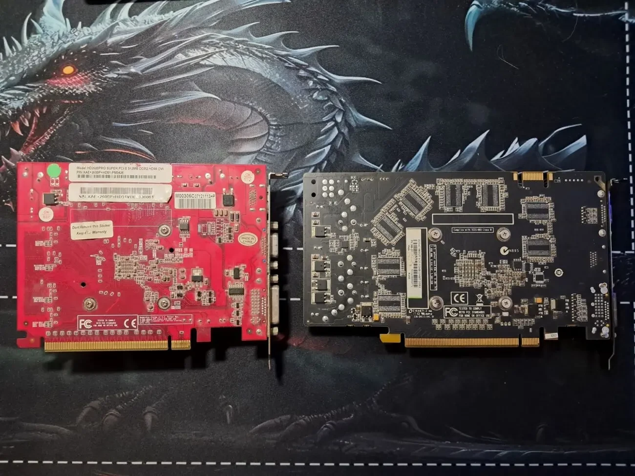 Видеокарты 512MB 2шт. под восстановление одним лотом 2