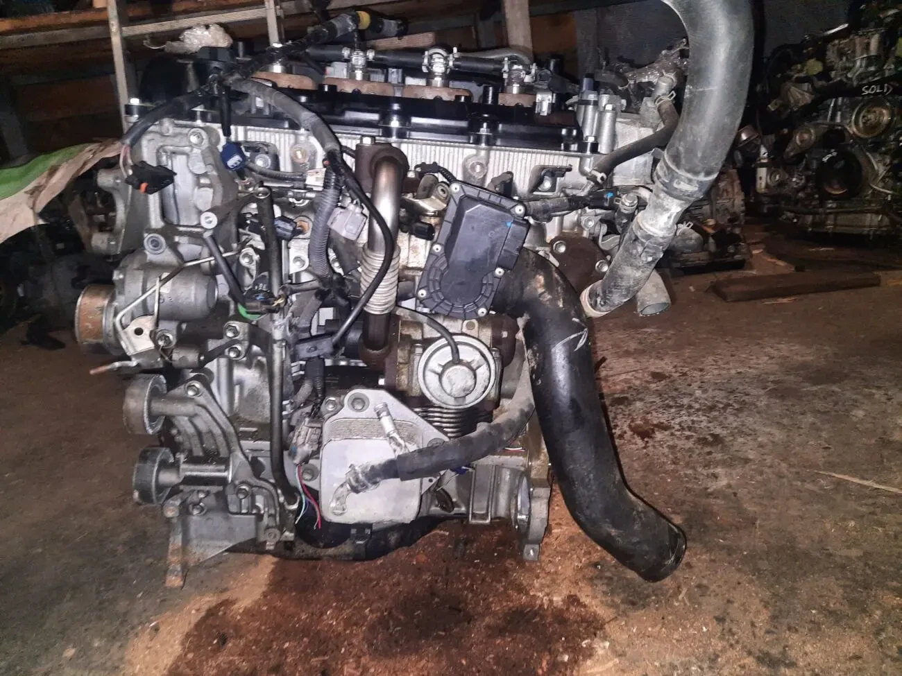 Двигатель 4N14 Mitsubishi Outlander XL ASX 2.2 DI-D из Японии 6