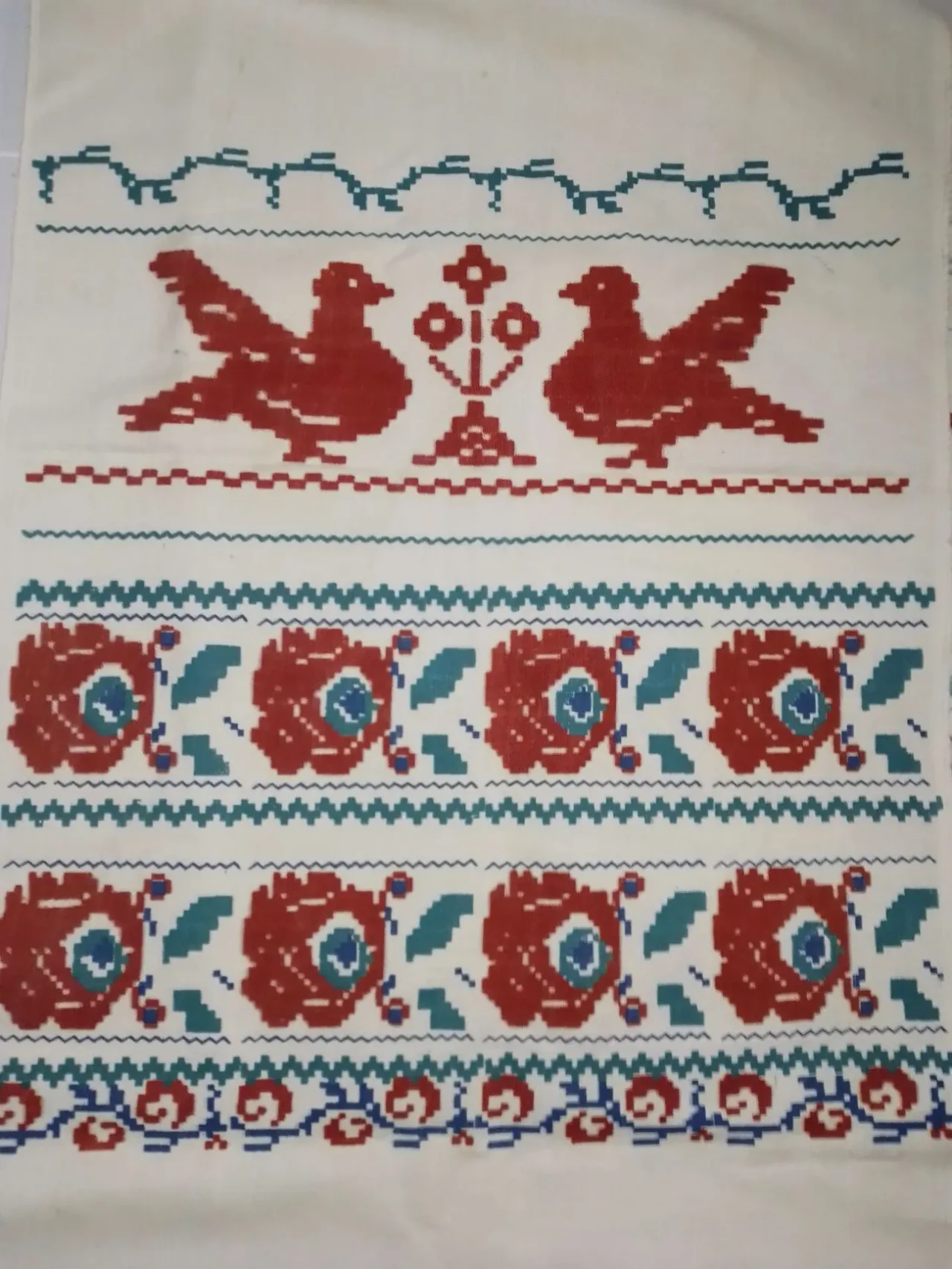 Рушник птицы и розы принт, в дом, семье, декор, большой, свадебный