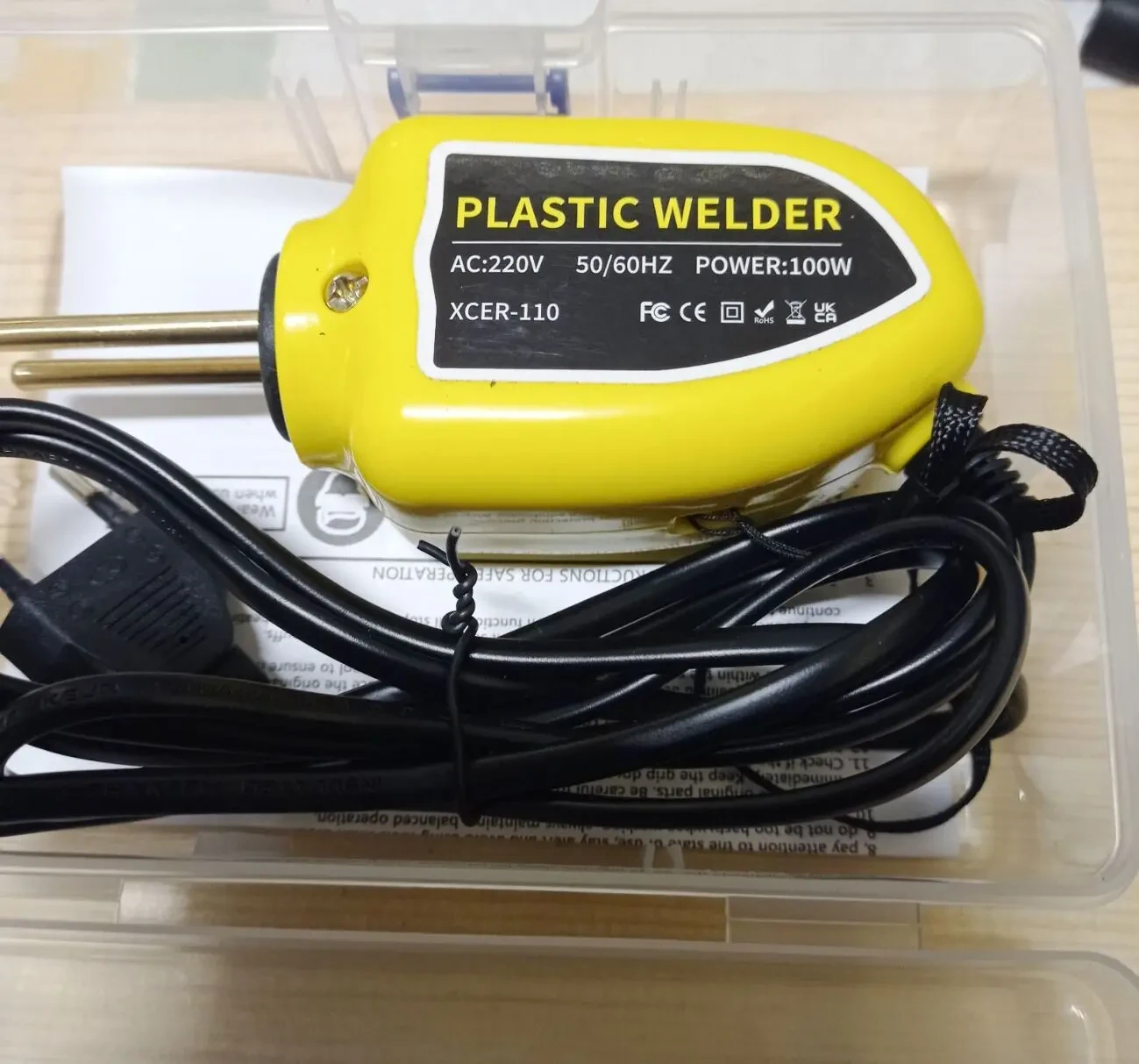 Термостеплер для пластика 2