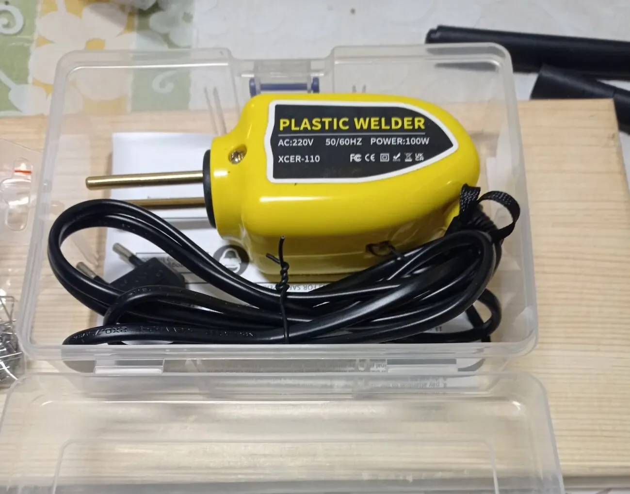 Термостеплер для пластика