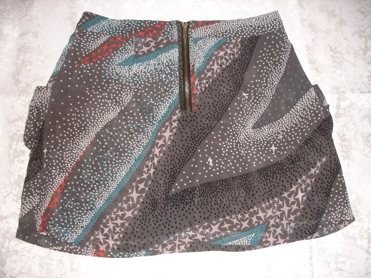 СПІДНИЦЯ 10-ка (44 р.) FUSION у коричневих тонах 2