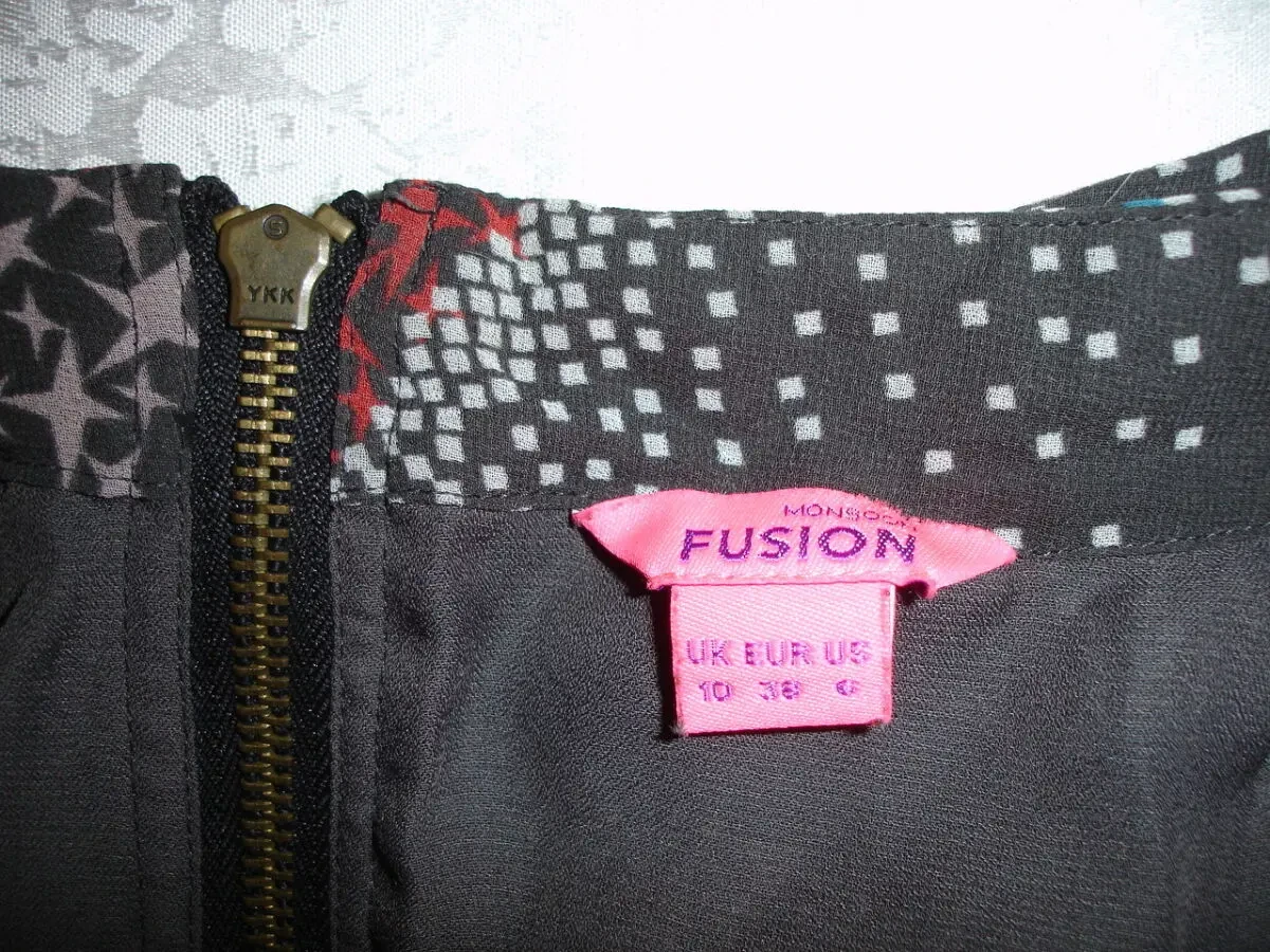 СПІДНИЦЯ 10-ка (44 р.) FUSION у коричневих тонах 4