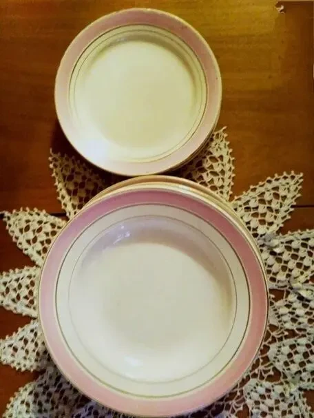 Посуда тарелки тарелка Буды 50 гг-начало 60-х гг., экологически чистые 5