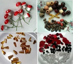 Для детской одежды  декоративные украшения пуговицы бисер пайетки