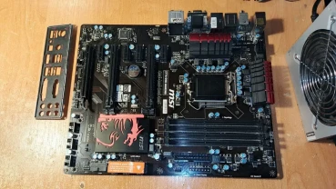 Материнская плата MSI Z77A-G45 Gaming (s1155) +i5 3470