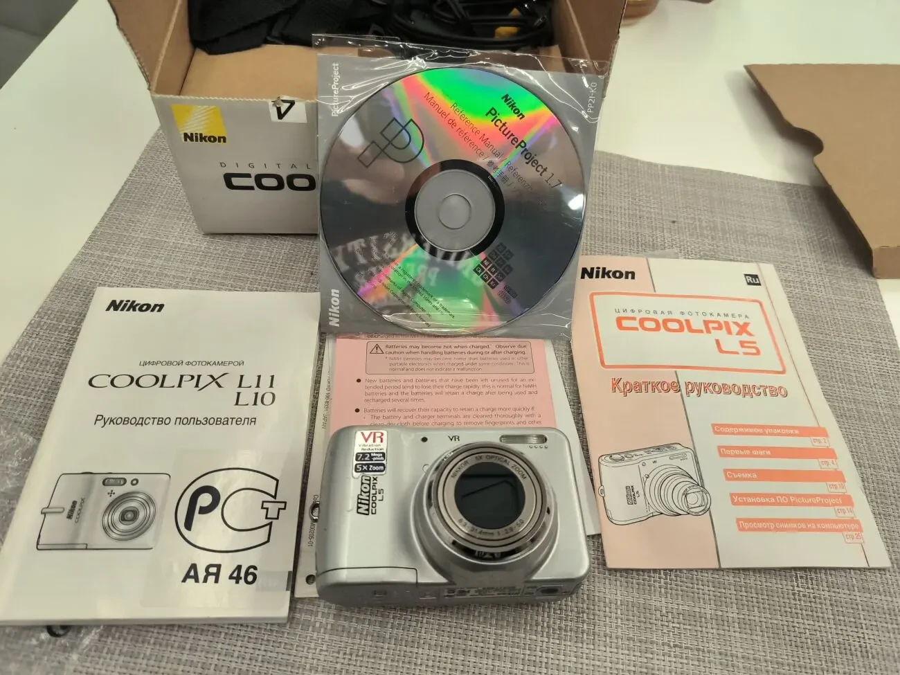 Цифровой фотоаппарат Nikon Coolpix L5 с аудиозаписью 2