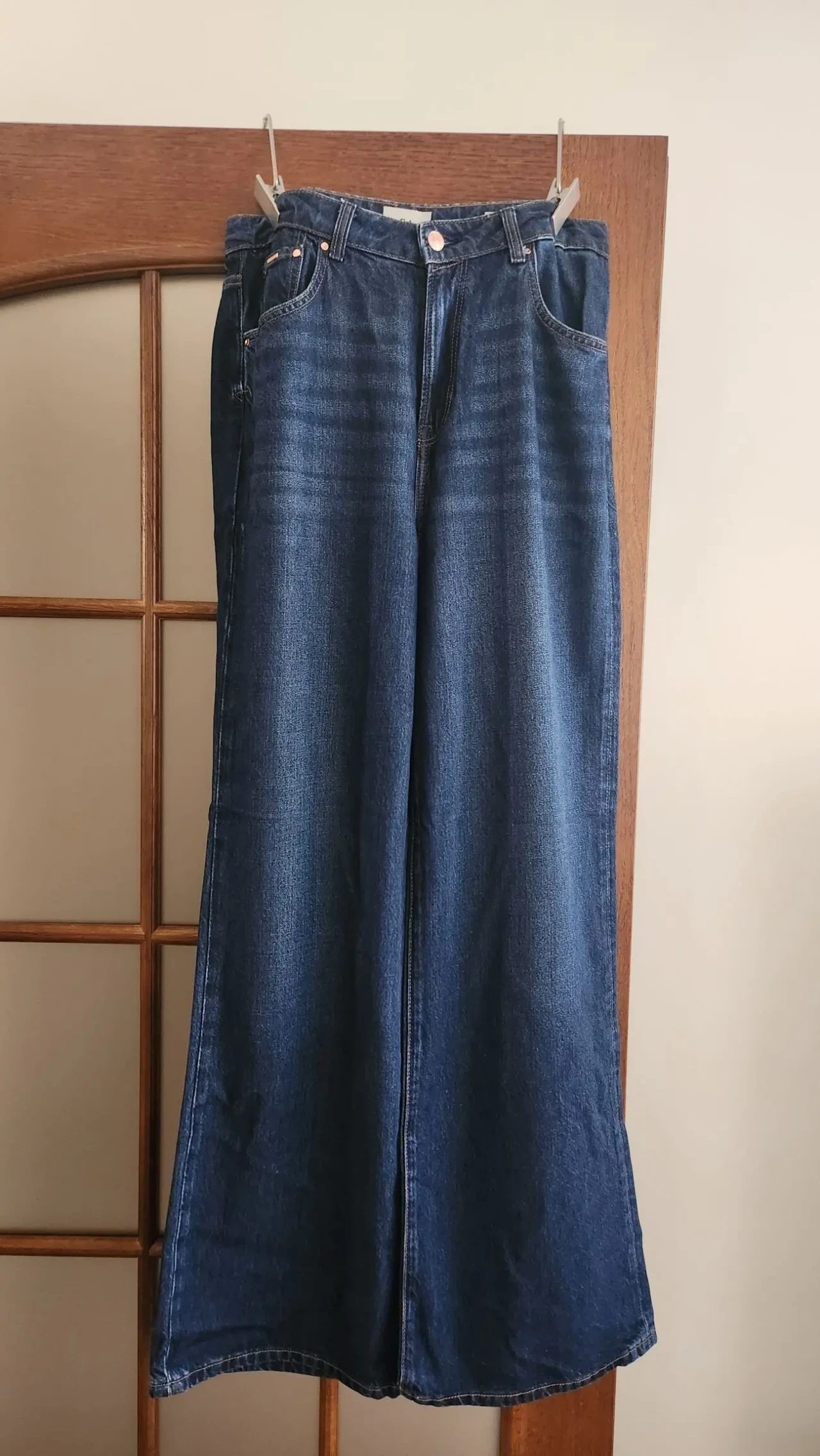 Джинсы палаццо