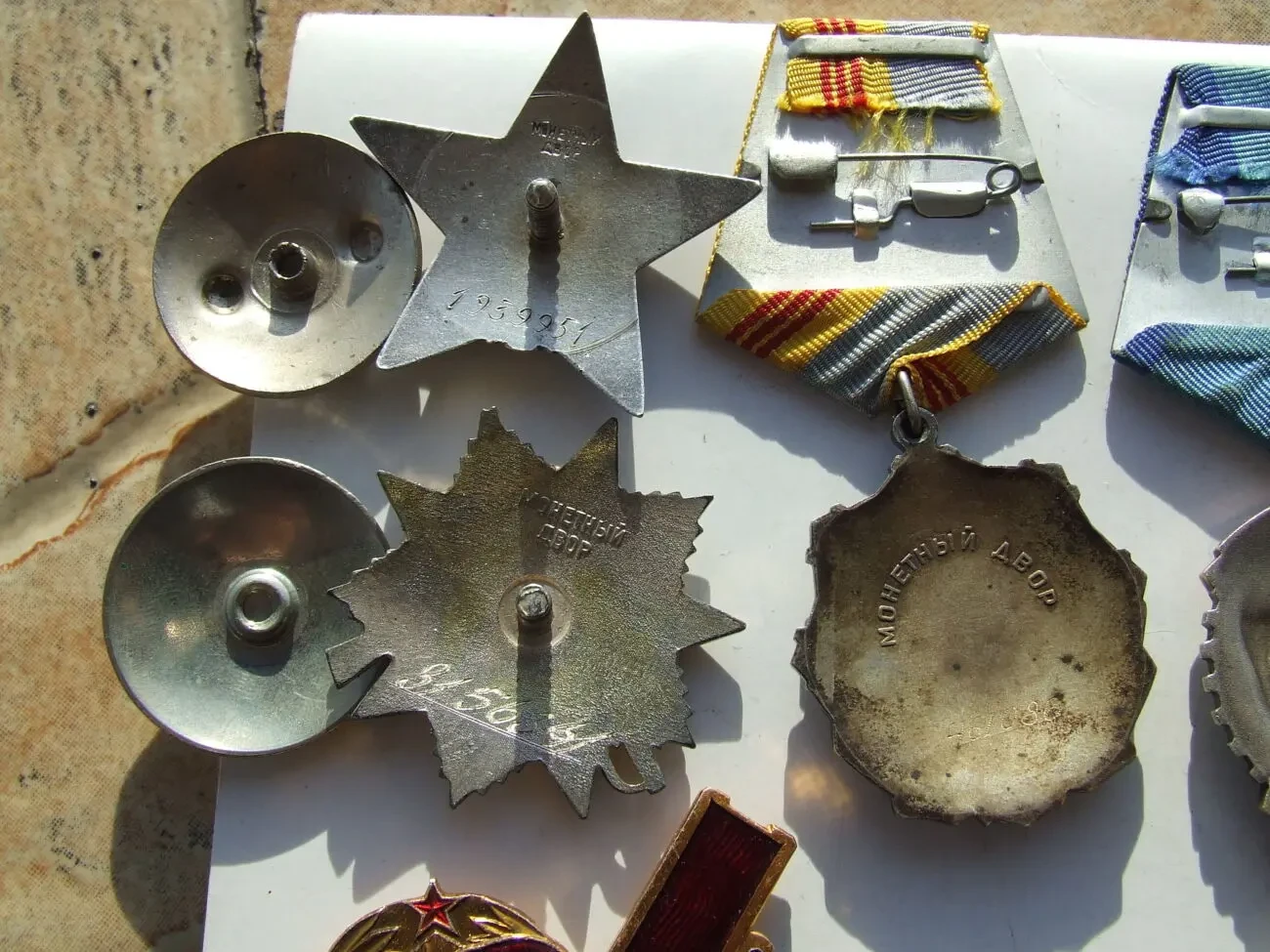 Набор орденов КЗ-2228902.ВОВ-6253234.ТС-579230.ТКЗ-935678. ЗП- 897091 7