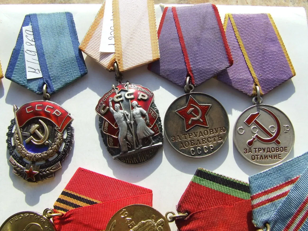 Набор орденов КЗ-2228902.ВОВ-6253234.ТС-579230.ТКЗ-935678. ЗП- 897091 3