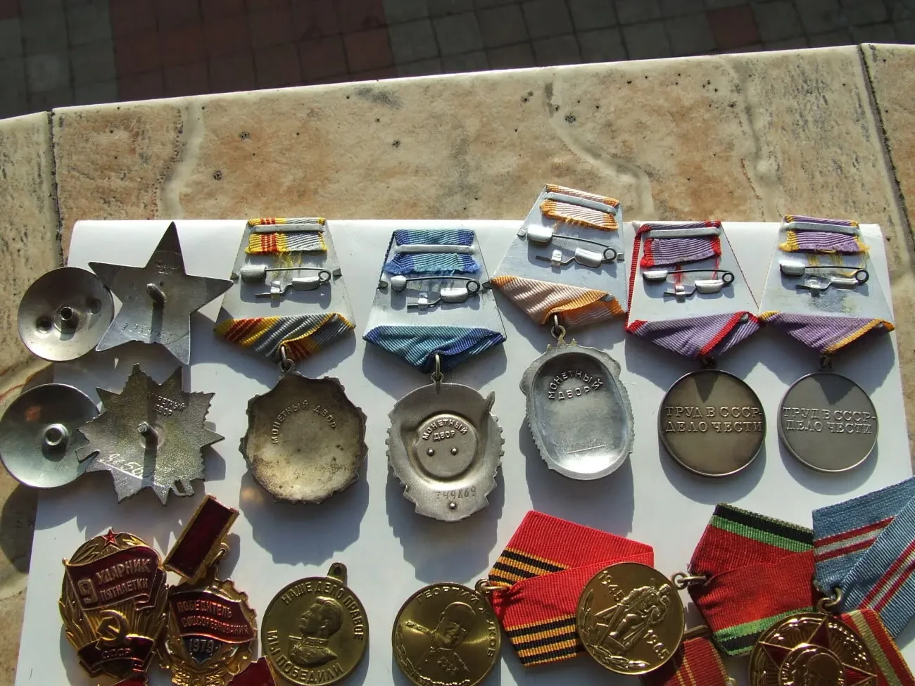 Набор орденов КЗ-2228902.ВОВ-6253234.ТС-579230.ТКЗ-935678. ЗП- 897091 6