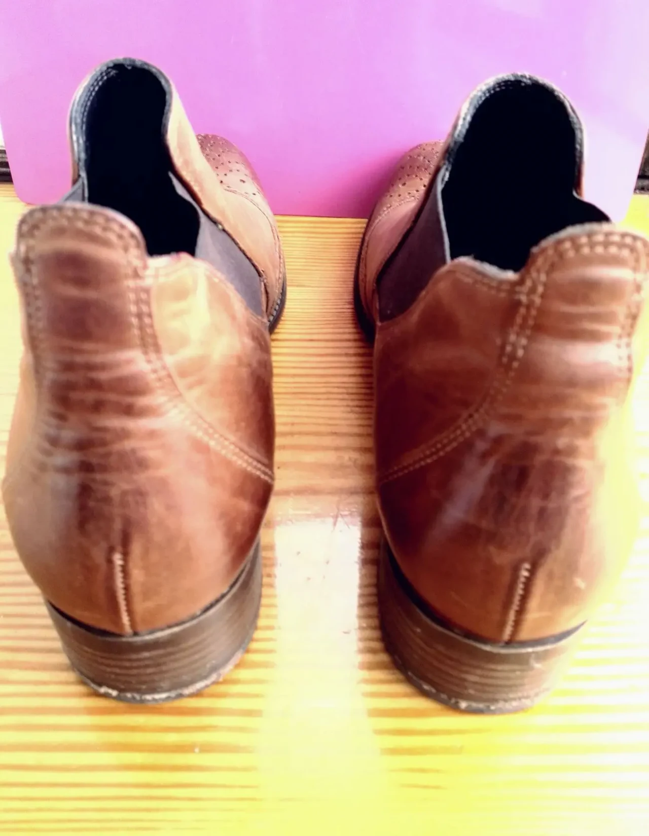 Сапоги коричневые 39 25 кожа, деми ботильоны невысокий каблук, резинки 6